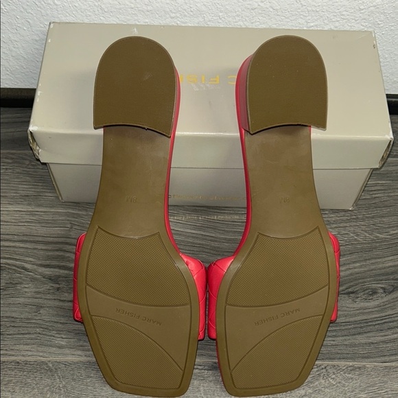 Marc Fisher Women's Casper Lattice Weave Dress Sandals - Picture 6 of 6